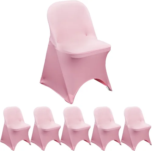 Vista 26 de YOUR CHAIR COVERS - Funda para silla plegable de elastano elástica, color negro