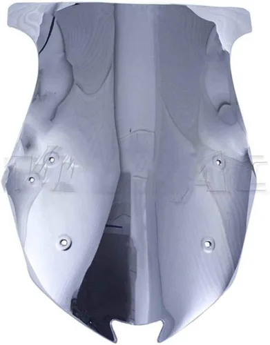 Vista 7 de Parabrisas de motocicleta de doble burbuja para parabrisas compatible con Kawasaki Ninja 1000 Z1000 Z 1000 SX Z1000SX Z1000SX Iridium (color: negro)