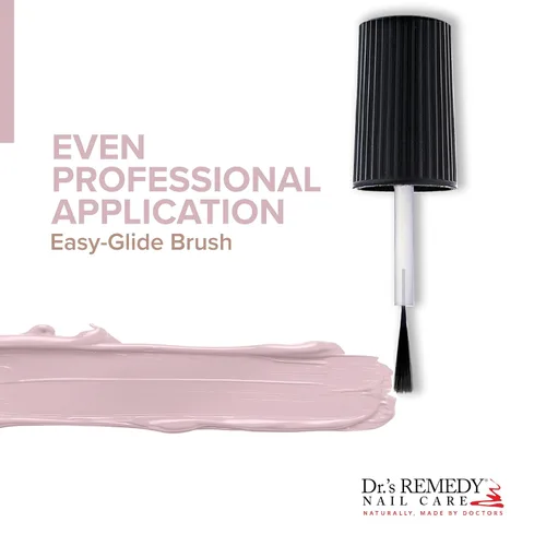 Vista 5 de Dr's Remedy - Esmalte de uñas enriquecido: no tóxico, totalmente natural y orgánico - Formulado por médicos: fortalece, restaura, cura y protege