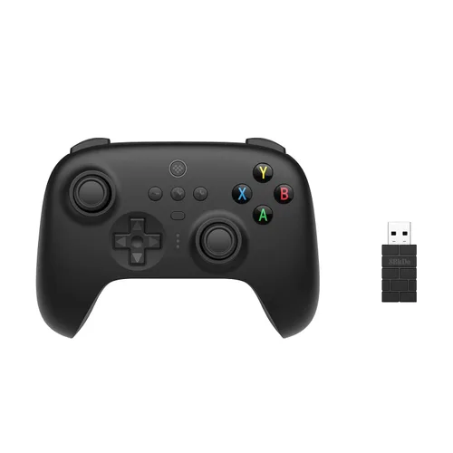 Vista 2 de 8BitDo Ultimate 24g Wireless Controller With Charging Dock 24g Controller For Windows Android Steam Deck Raspberry Pi Black