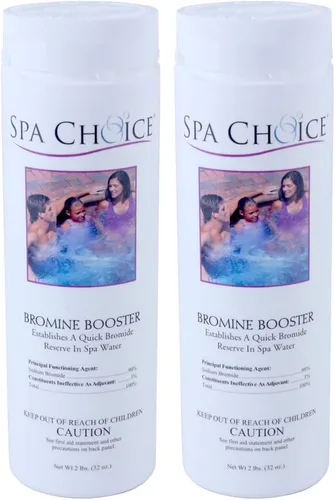 Vista 9 de SpaChoice Potenciador de bromo prémium de 1 libra, bromuro de sodio para jacuzzi, fabricado en Estados Unidos