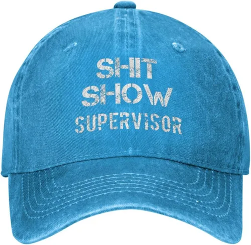 Vista 15 de Shit Show Supervisor Hat para mujer, gorra de béisbol vintage