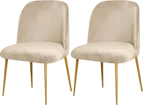 Vista 16 de Gollense Fundas de silla con respaldo curvado para comedor, fundas modernas de mediados de siglo, protector de asiento de silla semicírculo
