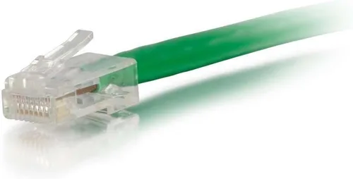 Vista 7 de C2G, cables Cat 6, parche de cables sin arranque, Negro