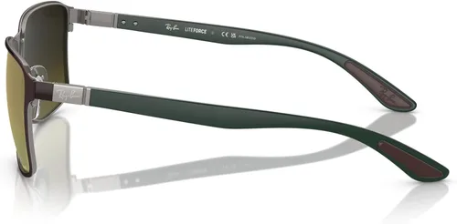 Vista 3 de Ray-Ban Rb3721ch Chromance Square Sunglasses