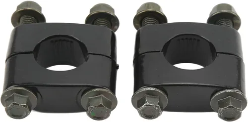 Vista 5 de Elevadores de manillar de motocicleta, 2 piezas universales de 0.866 in 7/8 pulgadas, abrazadera elevadora para manillar de bicicleta, herramienta