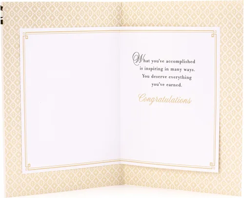 Vista 2 de Hallmark - Tarjeta de felicitación, ¡Lo hiciste!