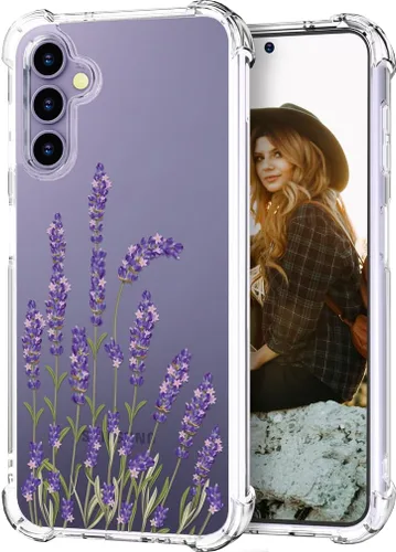 Vista 38 de Hungo Funda compatible con Samsung Galaxy S25 Plus / S24 Plus, diseño femenino estético de diseño femenino S24+ S25+ de astronauta de dibujos