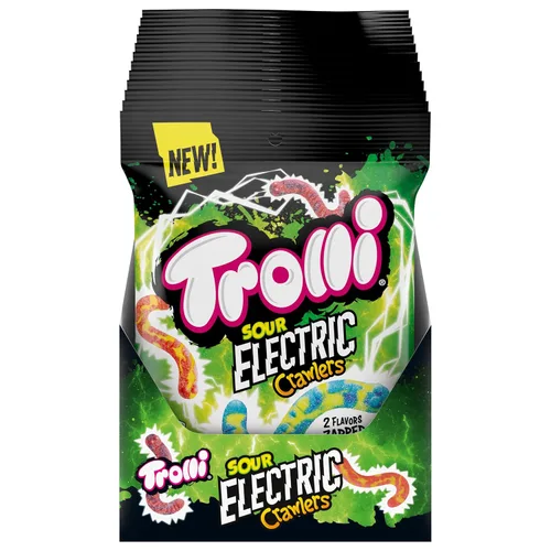 Vista 19 de Trolli Sour Bursting Crawlers - Caramelos de gomitas ácidas, 4.25 onzas (Paquete de 12)
