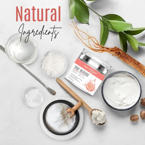 Vista 6 de Time Reverse - Lifting facial instantáneo para cuello, pecho y piel flácida suelta, reduce las manchas solares, arrugas faciales envejecidas, crema