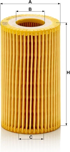 Vista 3 de Mann Filter HU 7010 z Filtro de aceite de cartucho de repuesto Compatible con Mercedes-Benz Sprinter 2500, Sprinter 3500, Sprinter 3500XD