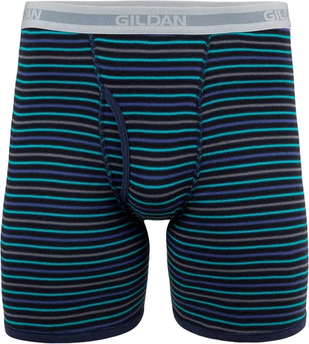 Vista 4 de Gildan Men's Underwear Boxer Briefs, Multipack