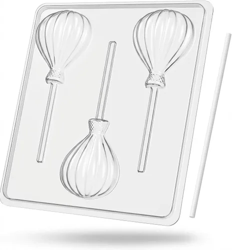 Vista 6 de Air Balloon Lollipop Chocolate Candy Mold 3324
