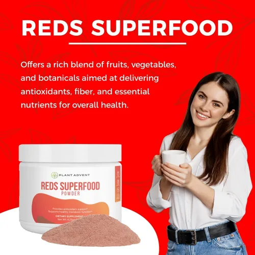 Vista 7 de Reds Superfood en polvo, suplemento antioxidante, 4.23 oz (120g)