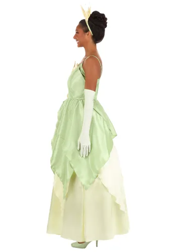 Vista 3 de Disfraz de Tiana de Disney La Princesa y el Sapo para Mujer Multicolor