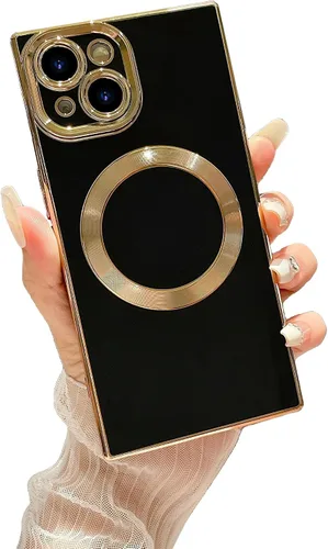 Vista 132 de Owncase Funda Magnética para iPhone 11, (Compatible con MagSafe) (Protección Completa de Lente de Cámara) (Esquinas Reforzadas) Funda Parachoques