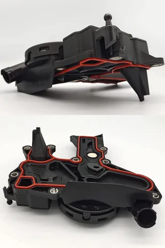 Vista 6 de PCV - Válvula de ventilación del cárter del motor, separador de aceite compatible con Audi A3 A4 A5 Q5 TT VW Beetle CC Jetta Passat Tiguan 1.8