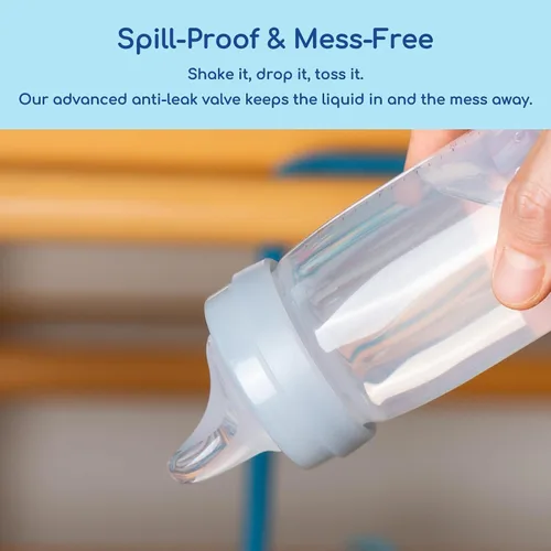 Vista 7 de Sippy Boquilla compatible con MAM PP y botellas de vidrio, boquilla de botella de repuesto, boquillas de silicona 100% de grado alimenticio suave, a