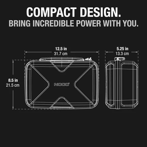 Vista 7 de NOCO GBC103 Boost X Estuche de Protección EVA para Arrancadores de Batería UltraSafe de Litio GBX75