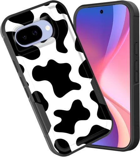 Vista 111 de Funda para Pixel 6A, funda híbrida de doble capa resistente a prueba de golpes de policarbonato duro de silicona suave TPU para Google Pixel 6A