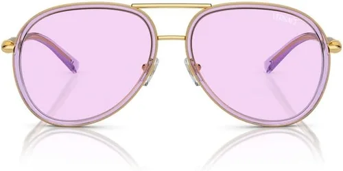Vista 2 de Versace VE 2260 - Gafas de sol unisex color lilavioleta claro 6016140, Lila transparenteVioleta claro