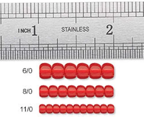 Vista 4 de 6/0 Round S/L Orange Miyuki Seed Beads APPX 20GM Tube