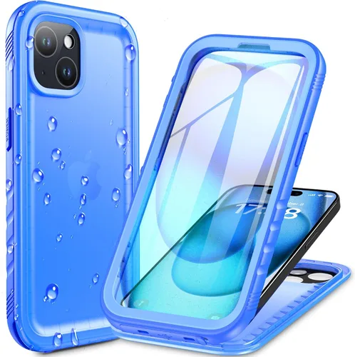 Vista 17 de Cozycase TOP - Funda impermeable militar IP68 para iPhone XR, resistente 360 a prueba de golpes, cuerpo completo, con protector de cámara