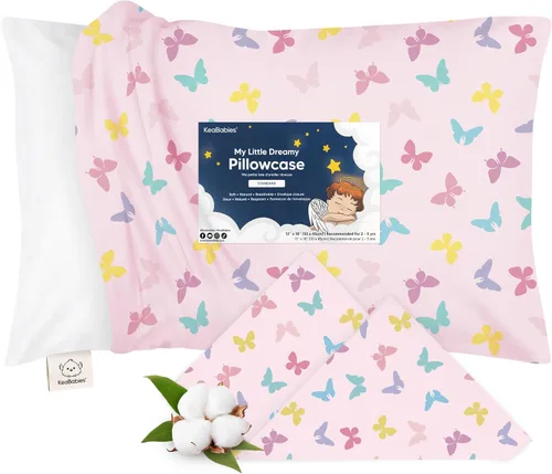 Vista 19 de KeaBabies - Funda de almohada de algodón orgánico de 13 x 18 pulgadas, ABC Abc Tierra