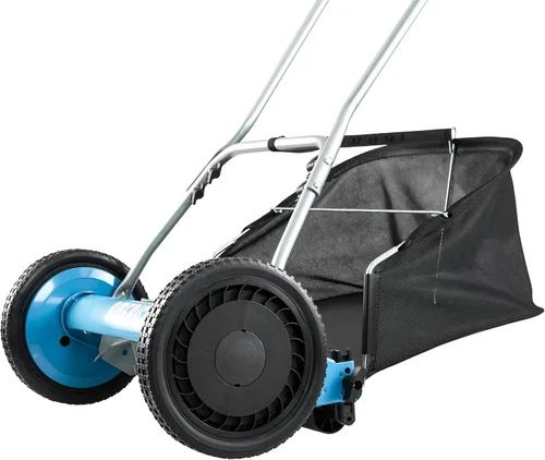 Vista 27 de American Lawn Mower Company 1204-14 Cortacésped de carrete de empuje de 4 hojas de 14 pulgadas, color rojo