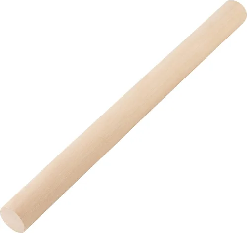Vista 7 de 20 varillas de madera de 1 x 12 pulgadas, varillas de madera maciza sin terminar, palos de madera para manualidades