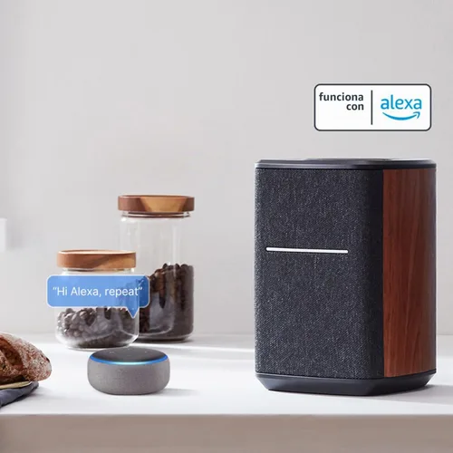 Vista 4 de Edifier Altavoz inteligente WiFi sin micrófono, funciona con Alexa, compatible con AirPlay 2, Spotify, Tidal Connect, Wi-Fi de una pieza de 40 W RMS