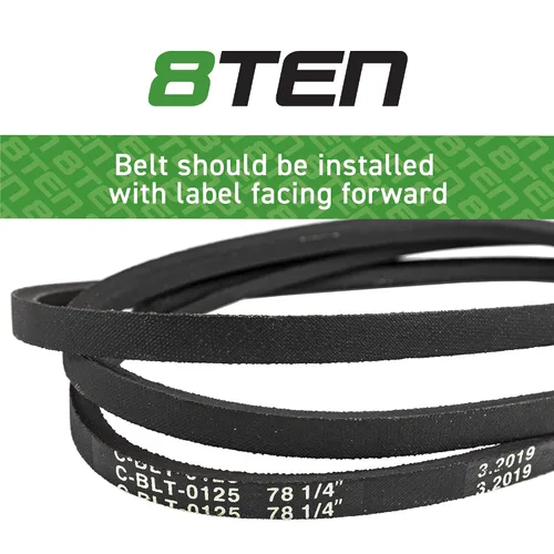 Vista 3 de 8TEN Correa de transmisión para MTD Cub Cadet LT1045 LT1046 LT1050 LT1042 SLT1554 GT1554 954-0461 754-0461