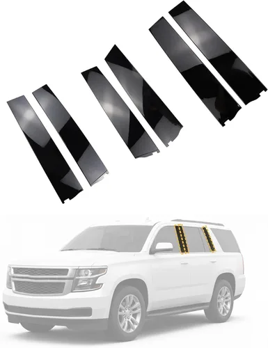 Vista 14 de Flecto Moldura de puerta, panel de moldura de puerta, lado del conductor (izquierdo), compatible con Ford Explorer 2011-2019, teclado de entrada sin