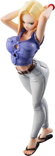 Vista 8 de Megahouse Dragon Ball DB Gals Android 18 Versión 3 Figura de PVC