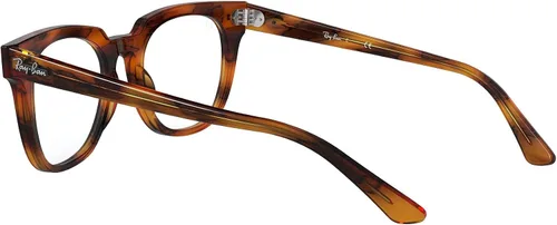 Vista 5 de Ray-Ban RX5377f Meteor Low Bridge Fit Square Prescription Eyeglass Frames