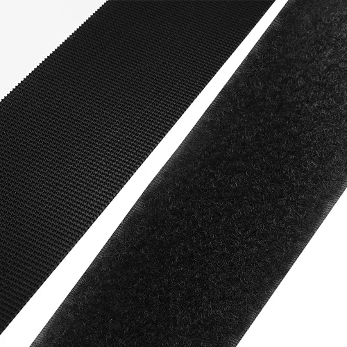 Vista 3 de SOON GO Feet Hook and Loop Tape Strips with Adhesive 2 Inches x 15 ft Heavy Duty Industrial Strength Fasteners Indoor Outdoor Use Black