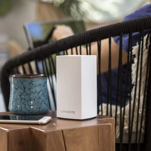 Vista 6 de Linksys VLP01 Velop Sistema WiFi de malla AC1200 de doble banda 1 paquete de reemplazo de enrutador
