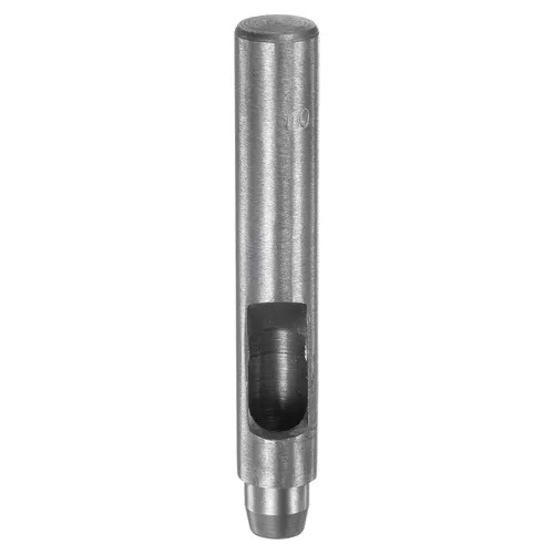 Vista 22 de HARFINGTON Perforadora de cuero de 0.020 in, recta, redonda, con ojales, remache a presión, fijador para cuero, artesanía, ropa, bolso, cortina