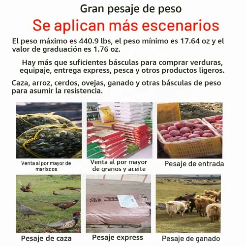 Vista 6 de Báscula de peso colgante industrial resistente para granja, caza, peso de tiro de arco, peces grandes y elevación Hoyer con sensor preciso digital