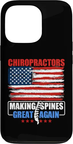 Vista 10 de Chiropractors Making Spines Great Again - Physical Therapist Case for iPhone 17