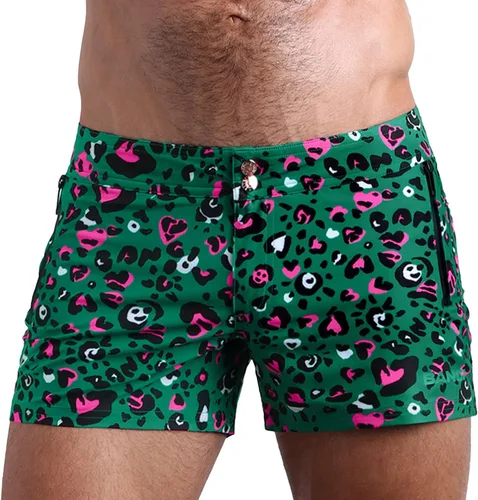 Vista 125 de Bang Men's Swimwear - Beach Shorts - Stretchy Quick-Dry All-Use Premium Swimsuit Trunk Square Cut