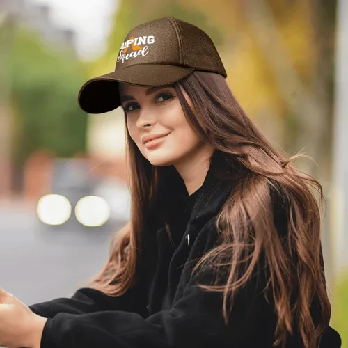 Vista 5 de Golf hat Tent Camping Squads Trucker hat Men Happy dad hat Gifts for Her Summer Hat