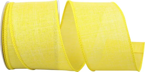 Vista 18 de Cinta Reliant Ribbon 92573W-031-09K para borde con alambre Everyday Linen Value, 1-1/2 pulgadas x 50 yardas, color negro