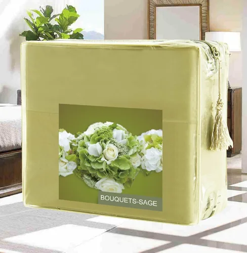 Vista 19 de Juego de ropa de cama Elegant Comfort, de 3 piezas, elegante, no se arruga, 1500 hilos egipcios