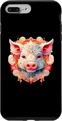 Vista 9 de Funda para iPhone 15 Año Nuevo Chino 2031 Año del Cerdo
