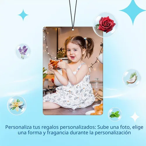 Vista 5 de Ambientadores personalizados con imagen para coche