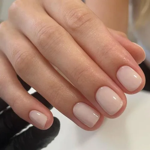 Vista 14 de Uñas postizas cuadradas a presión, uñas postizas cortas de cobertura completa, uñas postizas aurora, uñas acrílicas brillantes con pegamento, uñas 2