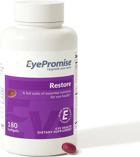 Vista 9 de eyepromise restaurar Suplemento – Complete macular Salud Fórmula con Zeaxanthin & Lutein para ocular Nutrición Omega 3 Supplement for Aging Eyes