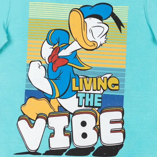 Vista 5 de Disney Mickey Mouse Goofy Donald Duck - Camiseta gráfica de manga corta