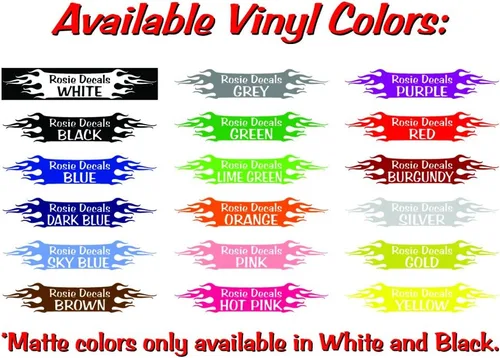 Vista 2 de Rosie - Vinilo adhesivo para paracaídas (9.8 in), color negro brillante